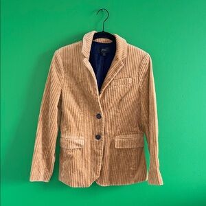 J. Crew Camel Corduroy Jacket / Blazer (Petite)